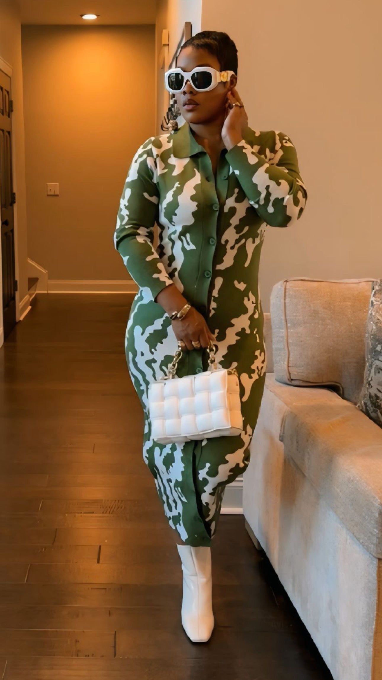 Camo Luxe (knit dress) Dressedbytjpolk.com Camo Luxe (knit dress) Dressedbytjpolk.com