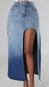 IT'S UP (Denim Skirt)