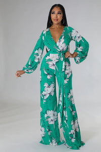 PALM BEACH SEA FOAM JUMPSUIT - Dressbytjpolk.com